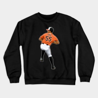 Dillon Tate #55 Pitches Crewneck Sweatshirt